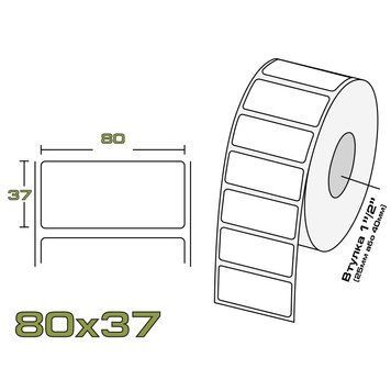 Термоетикетка ECO 80/37 80_37_eco фото