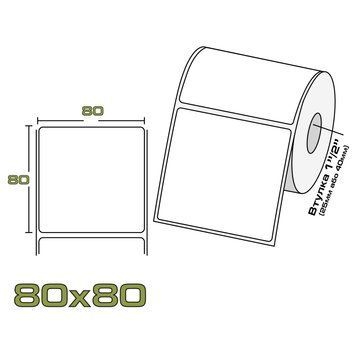 Термоетикетка ECO 80/80 80_80_eco фото